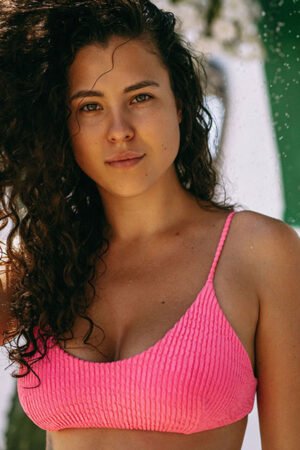 Aryana Lace Up Halter Top